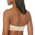 thumbnail image 2 of Bali Womens One Smooth U Stay In Place Strapless Bra, 36D, Taupe, 2 of 5