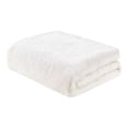 thumbnail image 1 of Madison Park Jeté en Fausse Fourrure Premium Velours Ivoire, 1 of 4