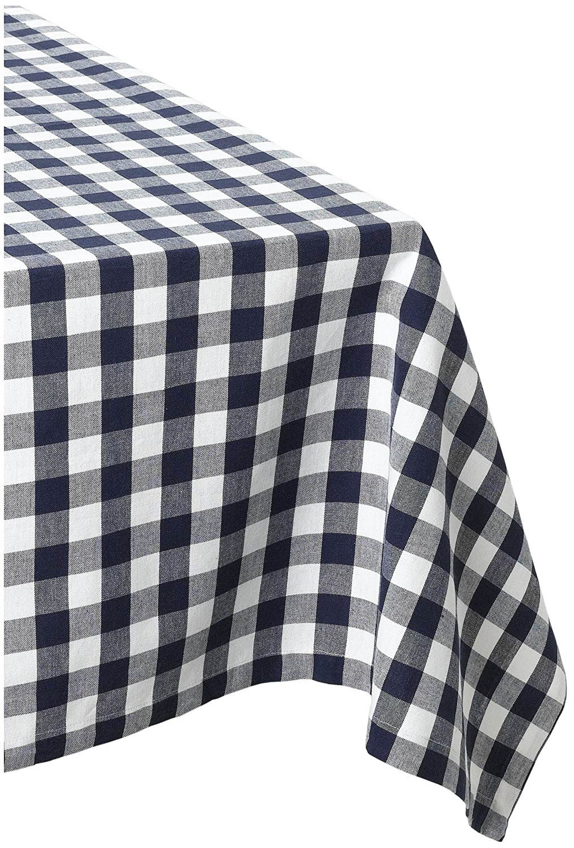 navy checkered pants