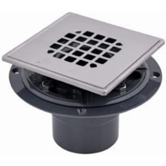 42264 SQ PVC SHWR Drain - Quantity 1