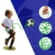thumbnail image 3 of Entrenador de patadas de fútbol pelota jorobada bolsa de malla de nailon correas para los hombros azul verde 2 paquetes de entrenador de patadas de fútbol (no contiene la pelota), 3 of 5
