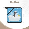 thumbnail image 3 of Honeii Collie in Bathtub for Silicone Trivets for Hot Pots and Pans -Trivet Mat - Heat Resistant Silicone Trivet - Hot Plate Mats, 3 of 8