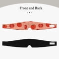 thumbnail image 2 of Yiaed Tomato Print Sleep Mask Blackout - Soft Eye Cover for Sleeping with Adjustable Veclro Breathable Eye Blindfold for Night Nap Travel, 2 of 7