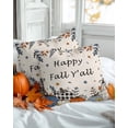 thumbnail image 2 of Fall Throw Pillow Covers&nbsp;20x20 Inch Set of 2 Pumpkin Happy Fall Y'all Decorative Pillow Covers Maple Leaves Sunflower Vintage Cushion Cover Pillowcase for Sofa Couch Bed Home Decor, 2 of 9
