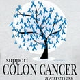 thumbnail image 3 of CafePress - Colon Cancer Tree Light T Shirt - Men's Classic Graphic T-Shirt, 3 of 4