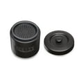 thumbnail image 3 of Fox Run Porcelain Bacon Grease Container with Strainer, Matte Black, 5" x 5" x 5.5", 3 of 10