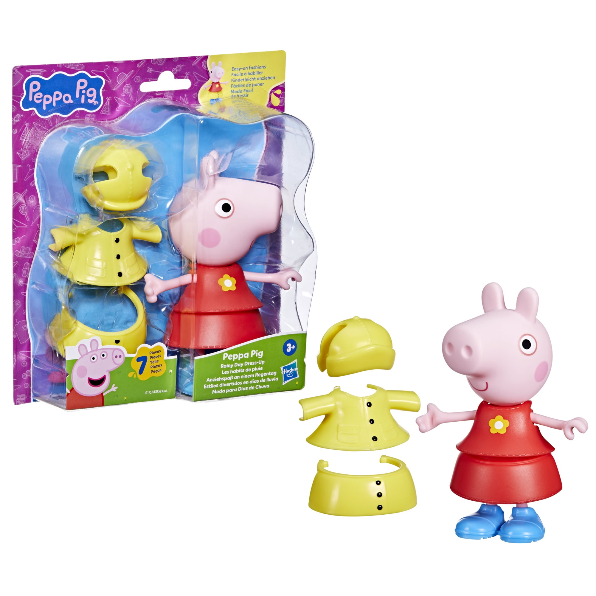 Peppa Pig Rainy Day Dress-Up Figure