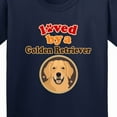 thumbnail image 4 of Inktastic Golden Retriever Dog Lover Youth T-Shirt, 4 of 5