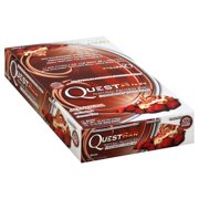 Quest 20g Protein Bar Strawberry Cheesecake 12pk Gluten-Free 5-Net Carb 13g Fiber Snack Food Box