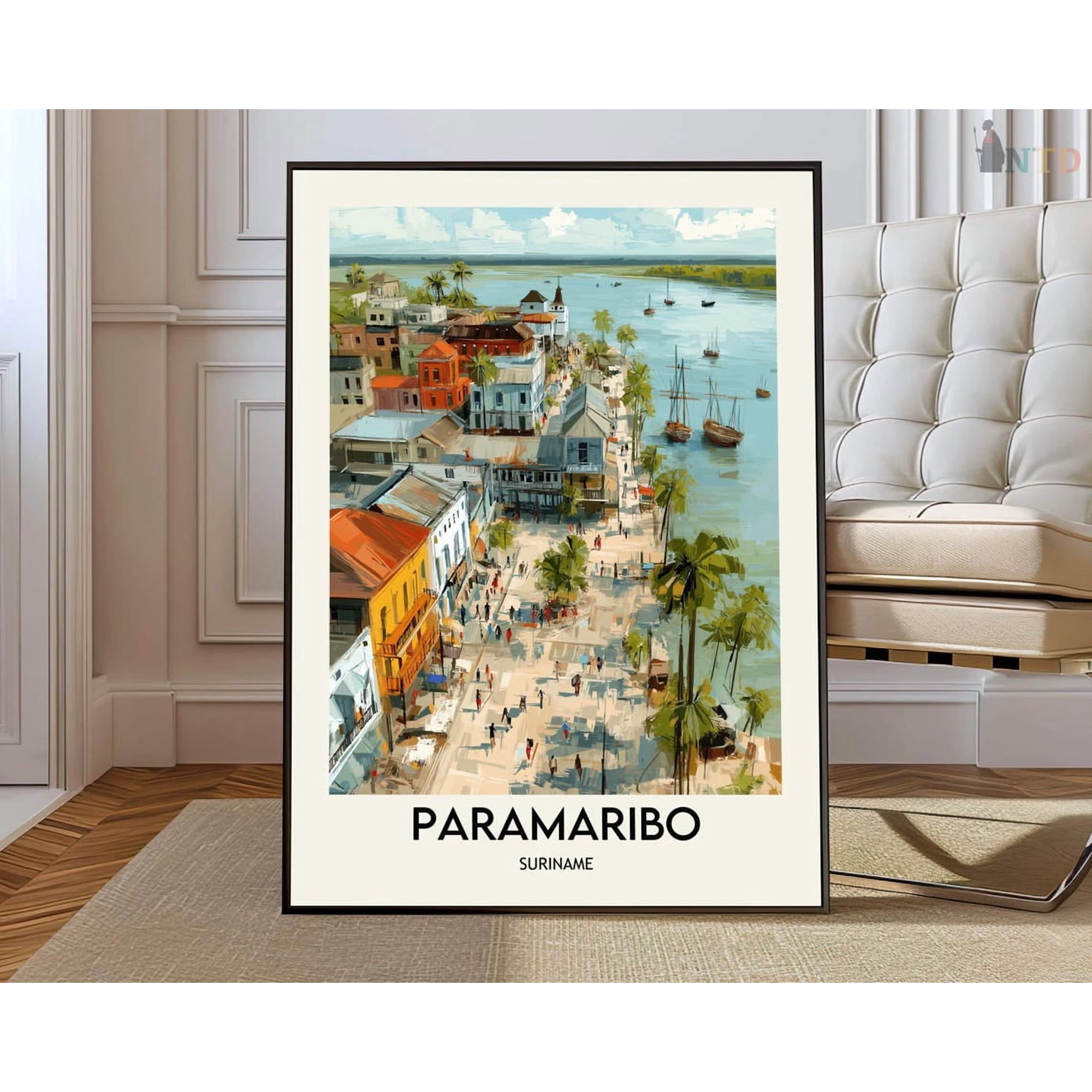Paramaribo Suriname Poster Unframed Paper Print