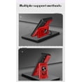 thumbnail image 5 of Case for Samsung Galaxy S21 Ultra 5G with Card Holder, Heavy Duty Protection Phone Case with Magnetic Ring Kickstand Slide Camera Cover for Samsung Galaxy S21 Ultra 5G LJK Gray, 5 of 10