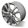 thumbnail image 2 of For 2021-2022 Chrysler Pacifica 18 Inch Painted Silver Alloy - Genuine OEM Rim - Road Ready Van Wheel, 2 of 8