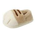 thumbnail image 5 of Cute Catpaw Slippers for Women Men Plush Winter Cozy Warm Memory Foam Bedroom Antislip Slip on Slipper Booties Khaki Size 9, 5 of 5