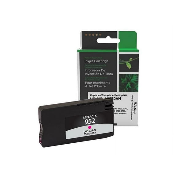 Clover Imaging Group - Magenta - compatible - remanufactured - ink cartridge (alternative for: HP 952) - for HP Officejet Pro 7720, 7740, 8210, 8216, 8218, 8710, 8720, 8730, 8740