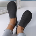 thumbnail image 7 of Willtoo Women's Flats Slip On Go Walk Shoes for Women Comfortable Walking Sneakers Knit Low Wedge Dressy Ballet Shoes, 7 of 7