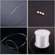 thumbnail image 4 of 32 yardas de hilo de nailon transparente invisible para manualidades, 0,45 mm, monofilamento, hilo de pesca, cordón para abalorios, 4 of 8