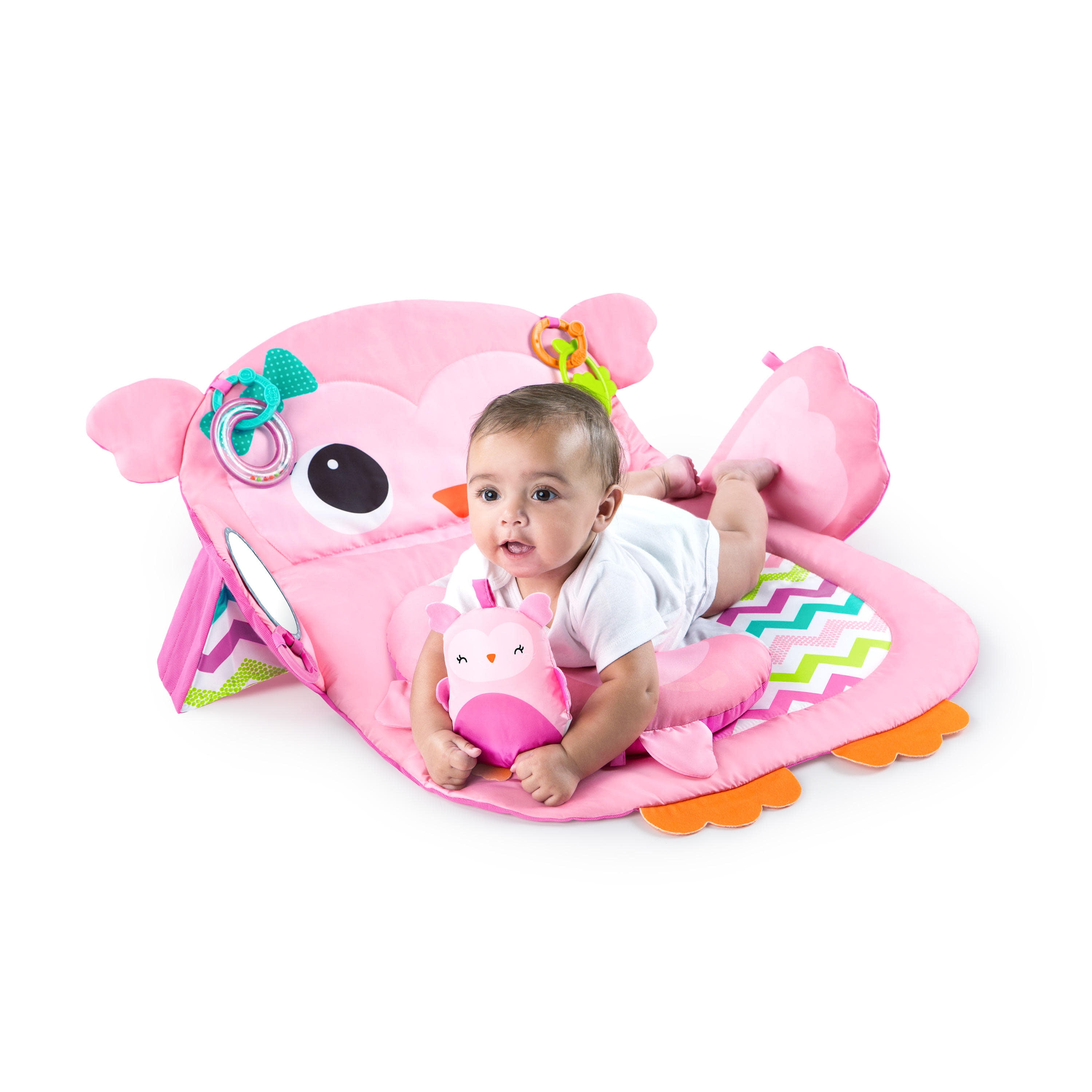 bright starts tummy time prop & play target