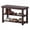 Brown, variant on CONCETTA 19-In Bamboo Shoe Rack & Bench, 3-Tier 280 lb Capacity Storage Organizer for Entryway, Living Room, Balcony, Black