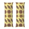 thumbnail image 1 of Fotbe Bohemia Funda para Almohada Corporal con Diseño, Funda de Microfibra Ultrasuave de 20x54 Pulgadas, Ropa de Cama Elegante, 1 of 7
