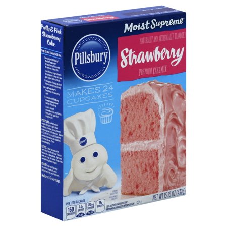 pillsbury moist supreme strawberry