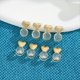 thumbnail image 2 of 8 Piezas Respaldos de Aretes para Orejas Caídas, Reemplazos de Respaldos de Levantadores de Aretes para Aretes Pesados,, 2 of 5