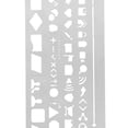 thumbnail image 3 of KLKCMS Drawing Template Art Projects Party DIY Office Birthday Gift Drawing Stencil Style D, 3 of 9