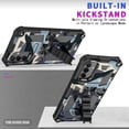 thumbnail image 3 of for Samsung Galaxy A13 5G/4G Camouflage Case, Heavy Duty Shockproof Protection Military Grade Built-in Magnetic Kickstand Boys Man Camo Cover for Samsung Galaxy A13 5G/4G MC Army Green, 3 of 7