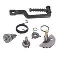 thumbnail image 2 of Kick Start Gear, Wear Resistant Precise Wide Application Kick Starter Lever  For Moped For Scooter Replacement For GY6 49CC 50CC 139QMB P139QMB Engine, 2 of 8