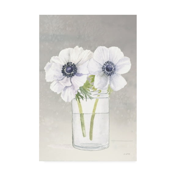 Trademark Fine Art 'Tranquil Blossoms I' Canvas Art by James Wiens