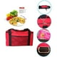 thumbnail image 3 of Monstrate Bolsa de pizza aislada para entrega caliente y fresca Disfrute de la pizza en cualquier lugar y en cualquier momento Bolsa de comida Almacenamiento y organización del hogar rojo, 3 of 6