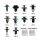 thumbnail image 3 of 100 Uds. Remaches de tornillo para maletero guardabarros de parachoques de coche Clips de sujeción de plástico para coche hebilla de fijación Vehículos, repuestos y accesorios Mis 100 piezas Sidaley CZ13167-01B, 3 of 6