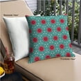 thumbnail image 2 of Ahgly Company Outdoor Square Patterned Throw Pillow, 18 inch by 18 inch, 2 of 6