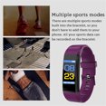 thumbnail image 4 of Bearachild Electronic Bracelet Adult Waterproof Pressure Pedometer Screen Smart Strap Watch Adjustable Running Wristband 0.96inch Type3 NO3, 4 of 6