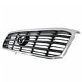 thumbnail image 2 of For 98-02 Land Cruise 4.7L Front Grill Grille Assembly Chrome Shell Black Insert, 2 of 3