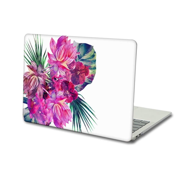 KSK KAISHEK Compatible with MacBook Pro 13 inchs Case Early 2015/2014/2013/Late 2012 Release Model A1502 A1425, Plastic Hard Protective Shell Case Cover, Flowers 97