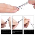 thumbnail image 4 of Pince à Cuticules et Poussoir à Cuticules, Coupe-Cuticules en Acier Inoxydable et Outils de Retrait de Cuticules, 4 of 5