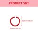 thumbnail image 3 of Assorted Color Open Jump Rings for Multipurpose Jewelry Making 250Pcs, 3 of 4