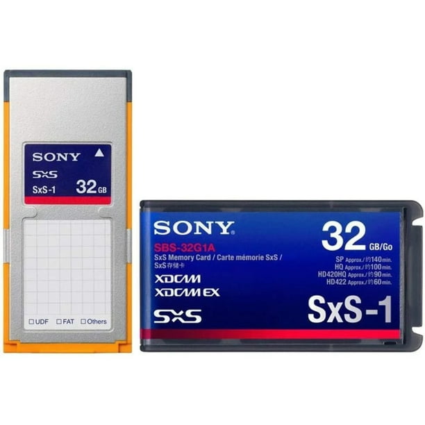 Sony SBS32G1A SXS1 32GB Memory Card, 1.2Gbps Transfer Speed