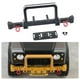 thumbnail image 4 of Piezas de mejora de parachoques delantero de metal para coches RC MN999 1/10, vehículos modificados DIY Negro, 4 of 9