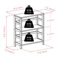 thumbnail image 3 of Winsome 92326 Leo Wide Shelf, 3 of 9