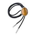 thumbnail image 4 of de Bolo de Vaquero Antiguo, Occidental, Corbatas de Cordón de Cuero PU, Colgantes, Accesorios de Ropa para Trajes de Vacaciones, Amarillo marron Sunnimix Corbata de vaquero, 4 of 8