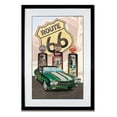 thumbnail image 1 of Yosemite Home Decor 3220025 24 x 36 Po. Detroit Legends 2 Collage 3D Encadré Art Mural, 1 of 1