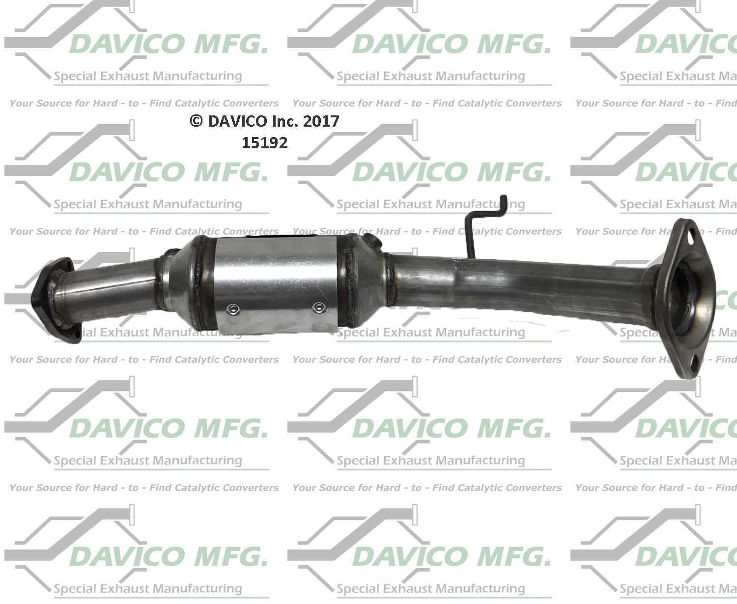 Davico Mfg 15192 Direct-Fit Catalytic Converter