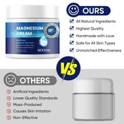 Mooyam Magnesium Cream,Magnesium Lotion Enriched with Lavender, Vitamin E,Improve Sleep Quality,Topical Magnesium Oil Cream for Feet, Legs or Arms 4.23oz