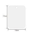 thumbnail image 5 of Espejo de ducha sin niebla para afeitarse: espejo plano antivaho con soporte para maquinilla de afeitar para ducha, espejos, accesorios de ducha, espejo de baño, accesorios de baño, sostiene maquinillas de afeitar para hombres,silver 17*13cm Sailing Electrónica, 5 of 5