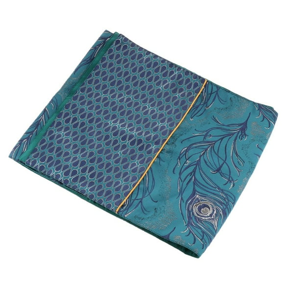 GUOOL Protège-Foulard Chemin de Lit Housse de Protection Foulard Décorative pour Lit pour Chambre Anchois Fleur 50x210cm