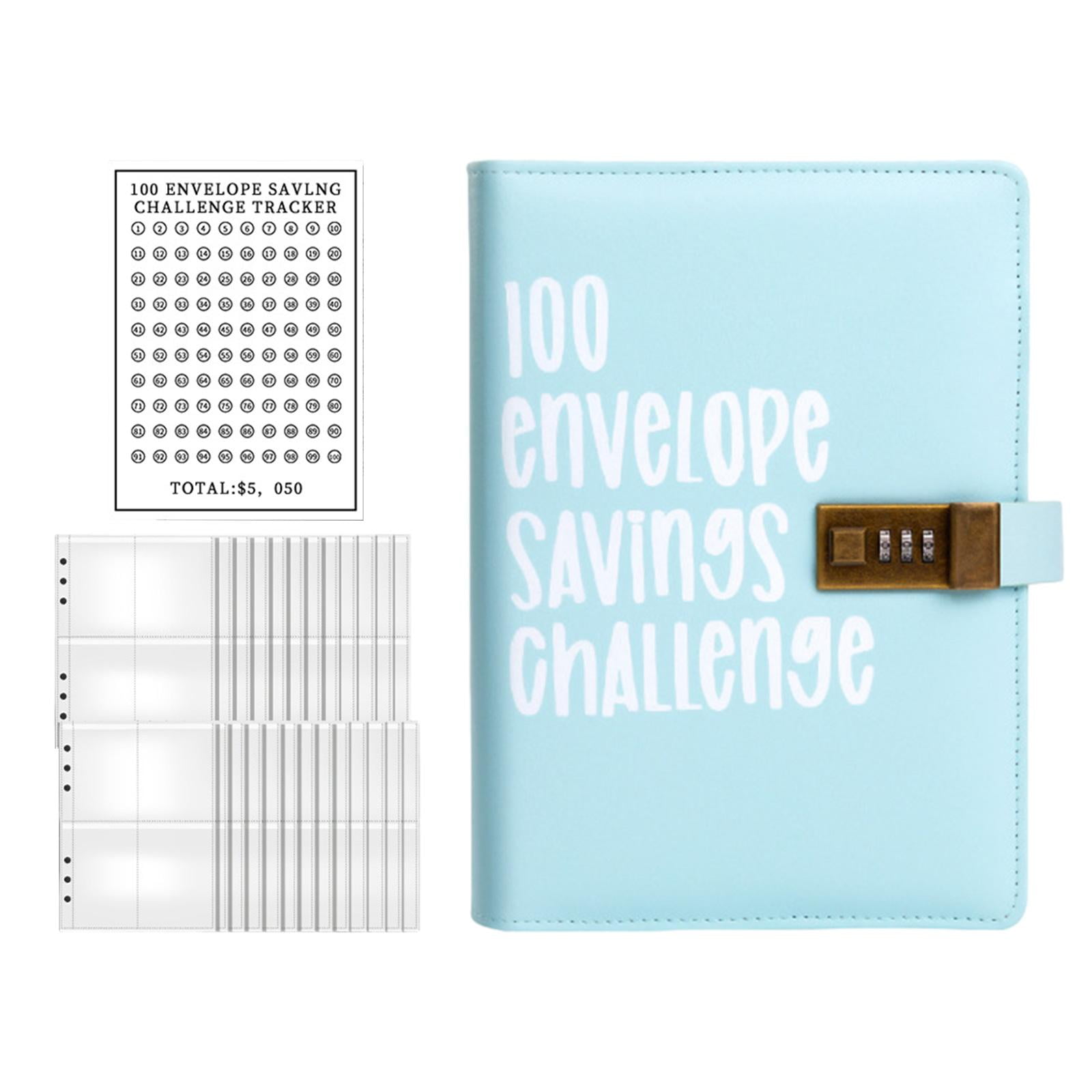 SKYDUE 100 Envelope Saving Challenge - Planificador Presupuestario A5