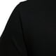 thumbnail image 5 of Playera Elvqul de Caballero Negro Economicas Algodón Manga Corta Liso Cuello Redondo, 5 of 7