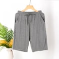 thumbnail image 1 of Wuffmeow Men‘s Soft Knit Elastic Waistband Sleep Lounge Short L-4XL, 1 of 4