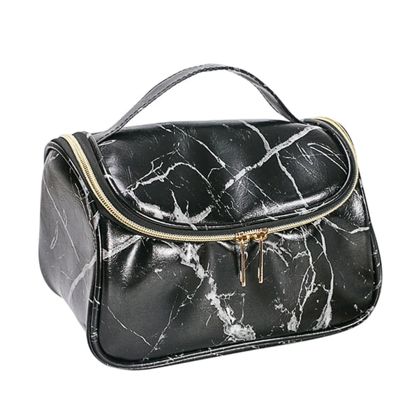 Injueey Bolsa de cosméticos con diseño de mármol, organizador de maquillaje para el cuidado personal, tipo 3 Type2 NO2 Injueey HA061281-03B